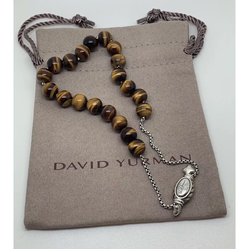 DAVID YURMAN • Tiger’s Eye Spiritual Beads - Picture 8 of 8